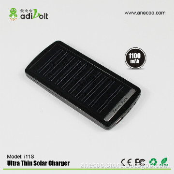 OEM/ODM Brand 1100mAh solar battery charger for mobilephone as gift